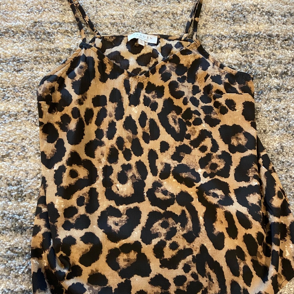 leopard tank, never worn